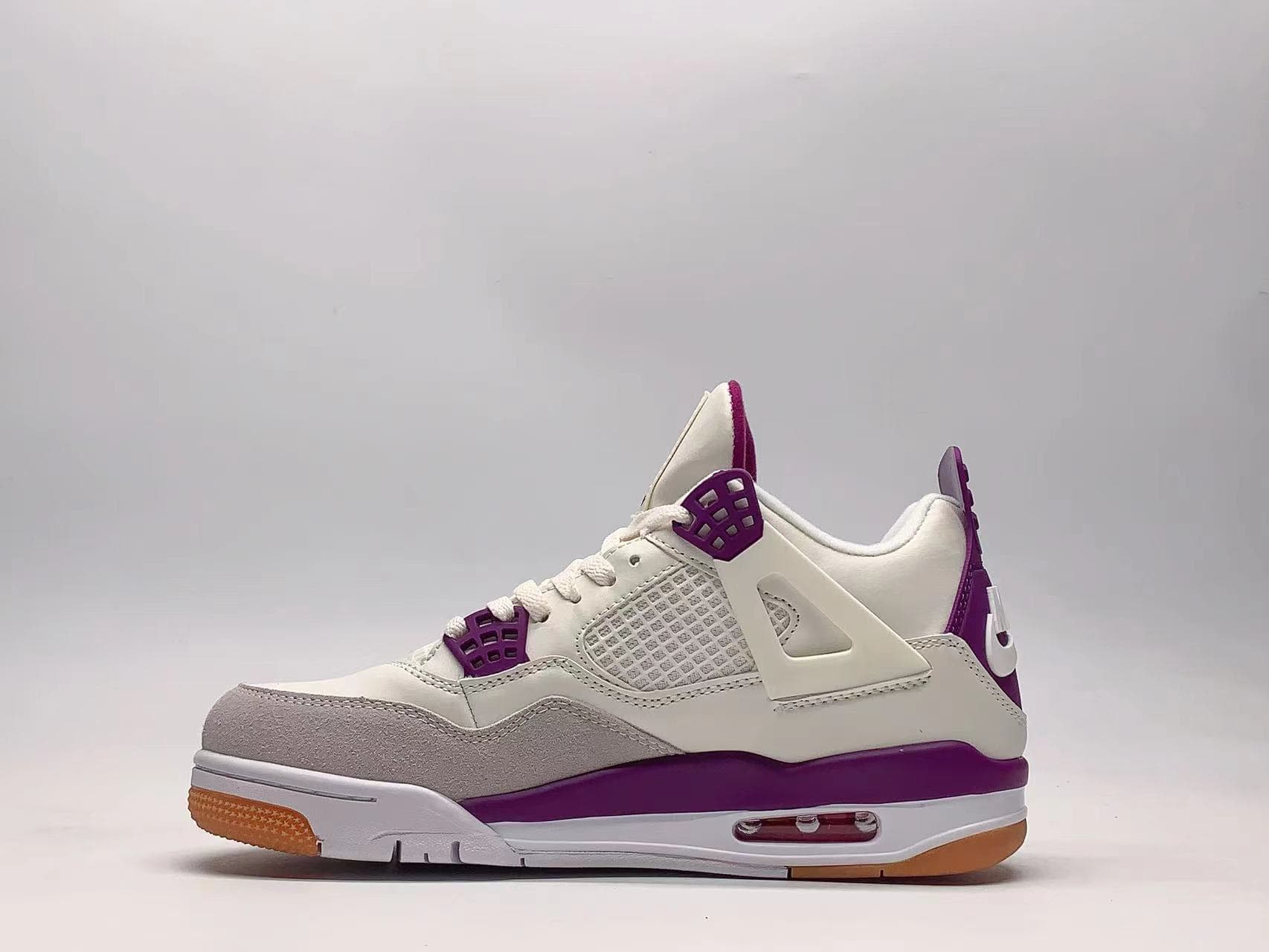 Vente en gros de chaussures de basket-ball J4 Joint White Sail Electric Mother Yellow And White Cement Hot Lava Big Paris Chaussures de sport pour ho