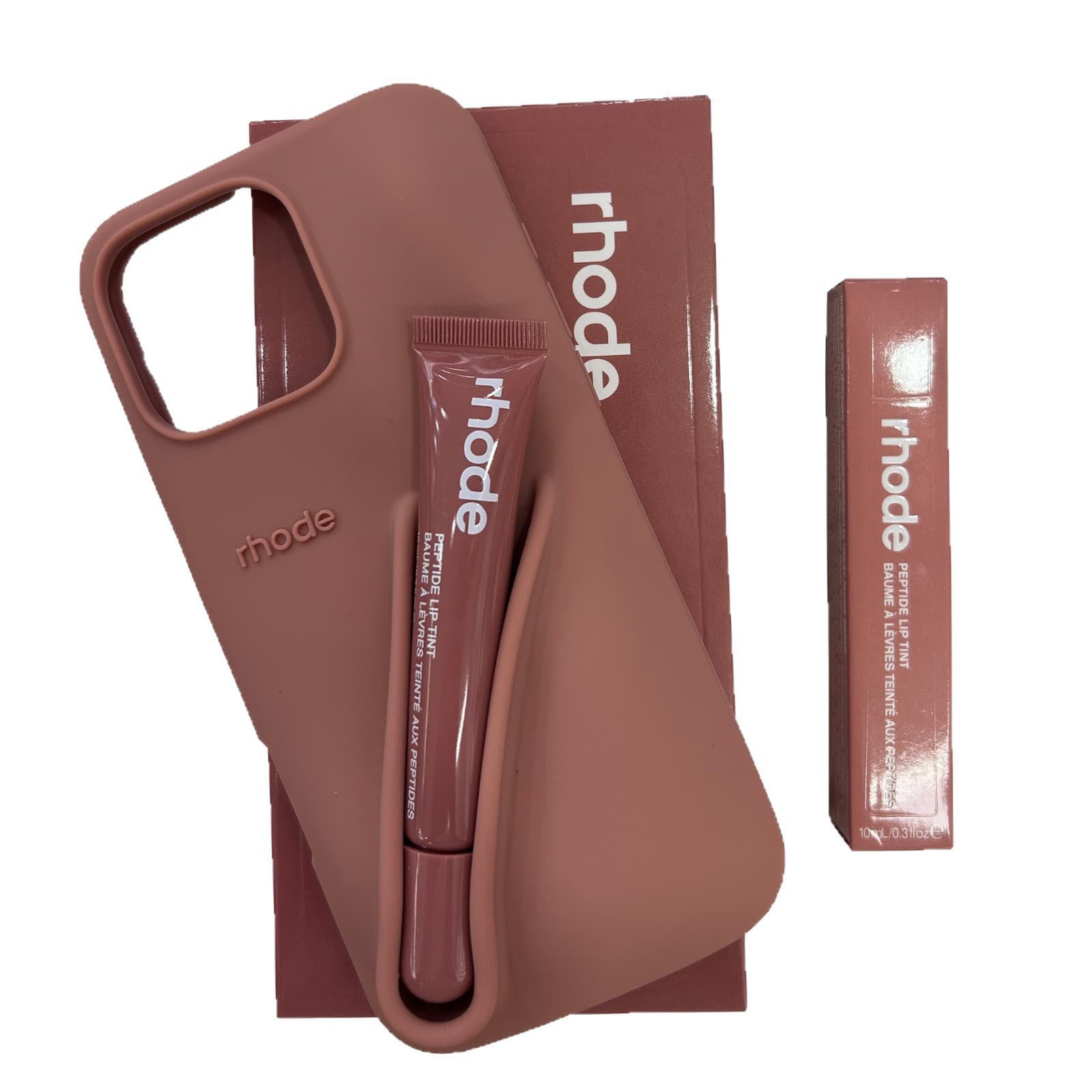 Étui de protection en silicone Lipstick Haily Sam Styl 1514 compatible avec iPhone 16 Pro Max, antichoc et intégral