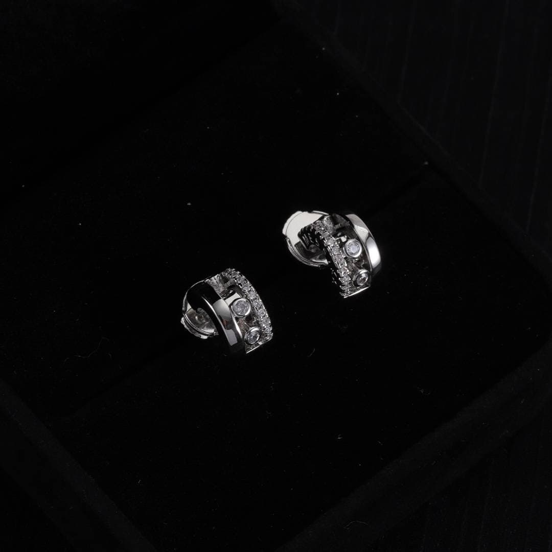 Luxury Brand Diamond Earrings Ladies Luxury Jewelry Studded Earrings Fashion New Earrings