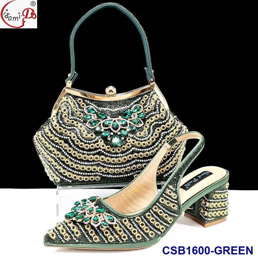 Evening Heels & Clutch Set – Metallic Butterfly Strappy Sandals (Elegant & Comfortable)​