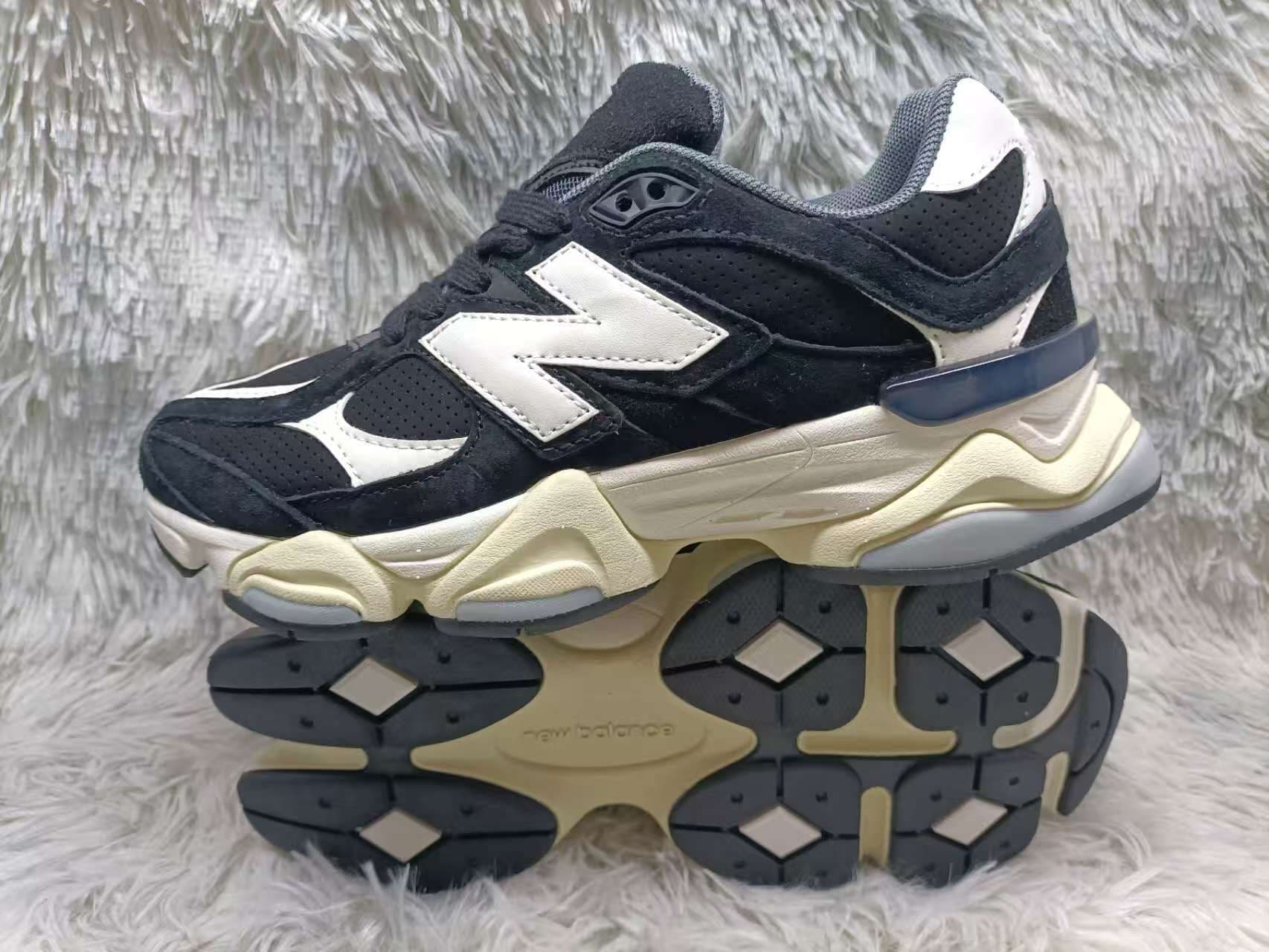 Baskets unisexes NewBalance NB9060 pour couples, style rétro décontracté, pour la course lente, style « papa ».