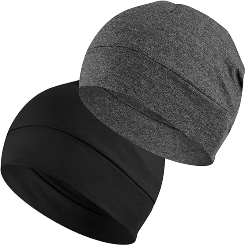 Unisex Running Hat Outdoor Mountaineering Hat Breathable Forehead Guard Headgear Cotton Hat Helmet Lining Hat