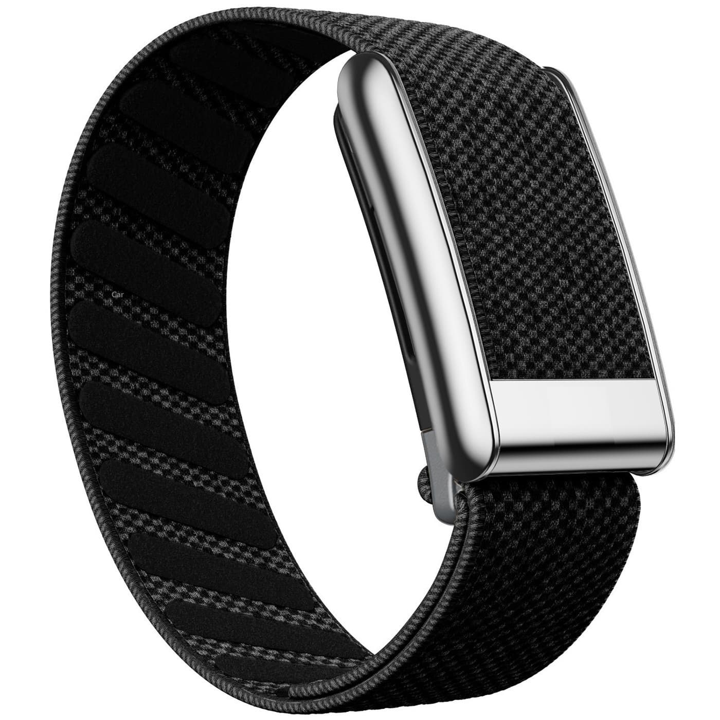 Compatible Whoop 5.0 Nylon Elastic Band MG Wristband Sports Breathable With Gold Silver Glossy Metal Frame