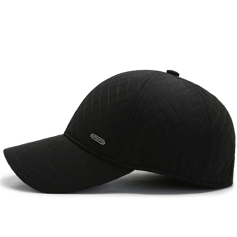 Hat men's ear protection old man hat windproof cold cap plus velvet thickened baseball cap warm hat