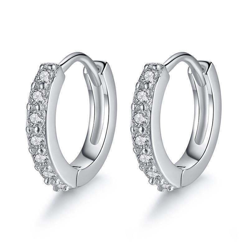 Sweet temperament fashion diamond heart earrings earrings female earrings