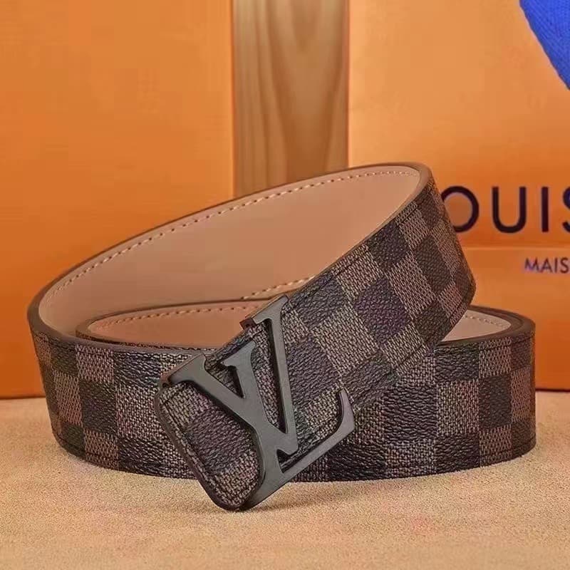 Ceintures décontractées en cuir de vache pour hommes, de haute qualité, avec boucle, pour jeans, style cowboy, pour hommes, de créateurs de mode