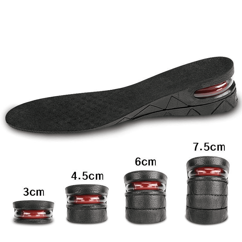 Shoe Accessories Layer Detachable Height Enhancing Insoles Invisible Inner Height Enhancing Sports Shock Absorbing Height Enhancing Air Cushion