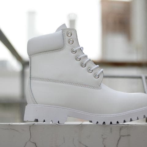 Martin Student, version coréenne, chaussures d'hiver hautes à semelles épaisses, grandes chaussures de travail jaunes et chaudes pour la neige B,