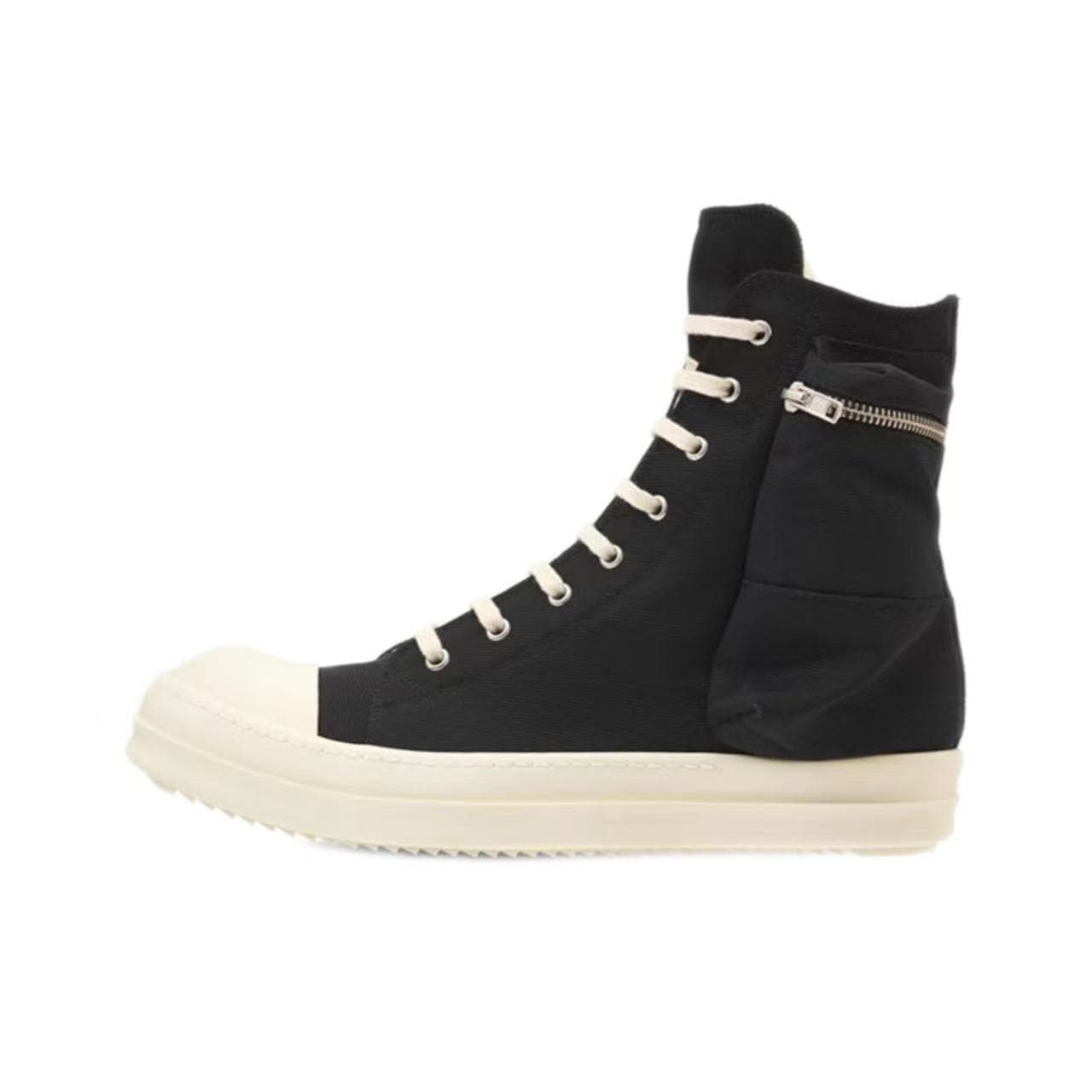 Chaussures décontractées pour hommes, baskets montantes décontractées en toile noire et blanche, style urbain pour couples, contrefaçon
