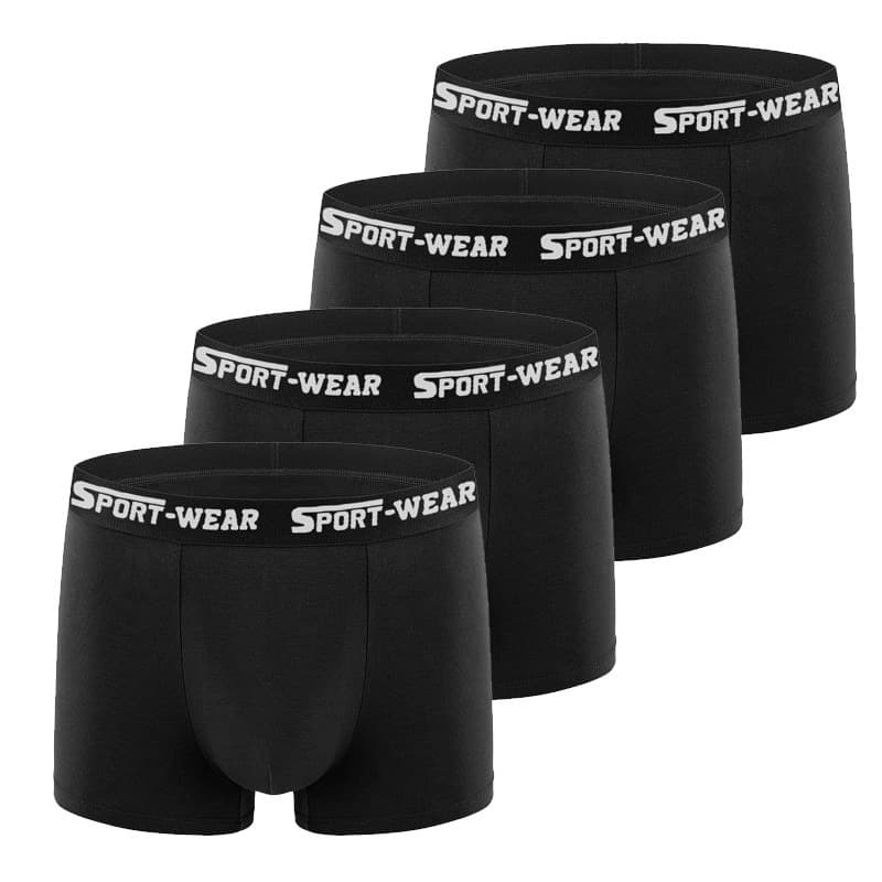 Men's Underwear Sports Four Corner Boxer Briefs