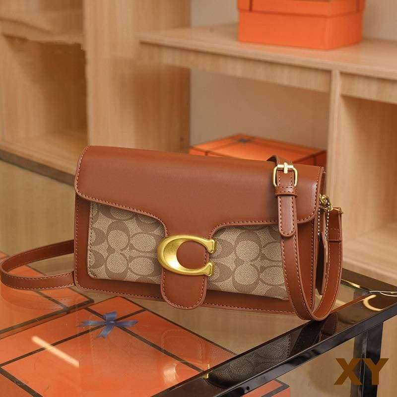 Tempérament simple couleur unie flip main banlieusard femmes sac à bandoulière sac à bandoulière