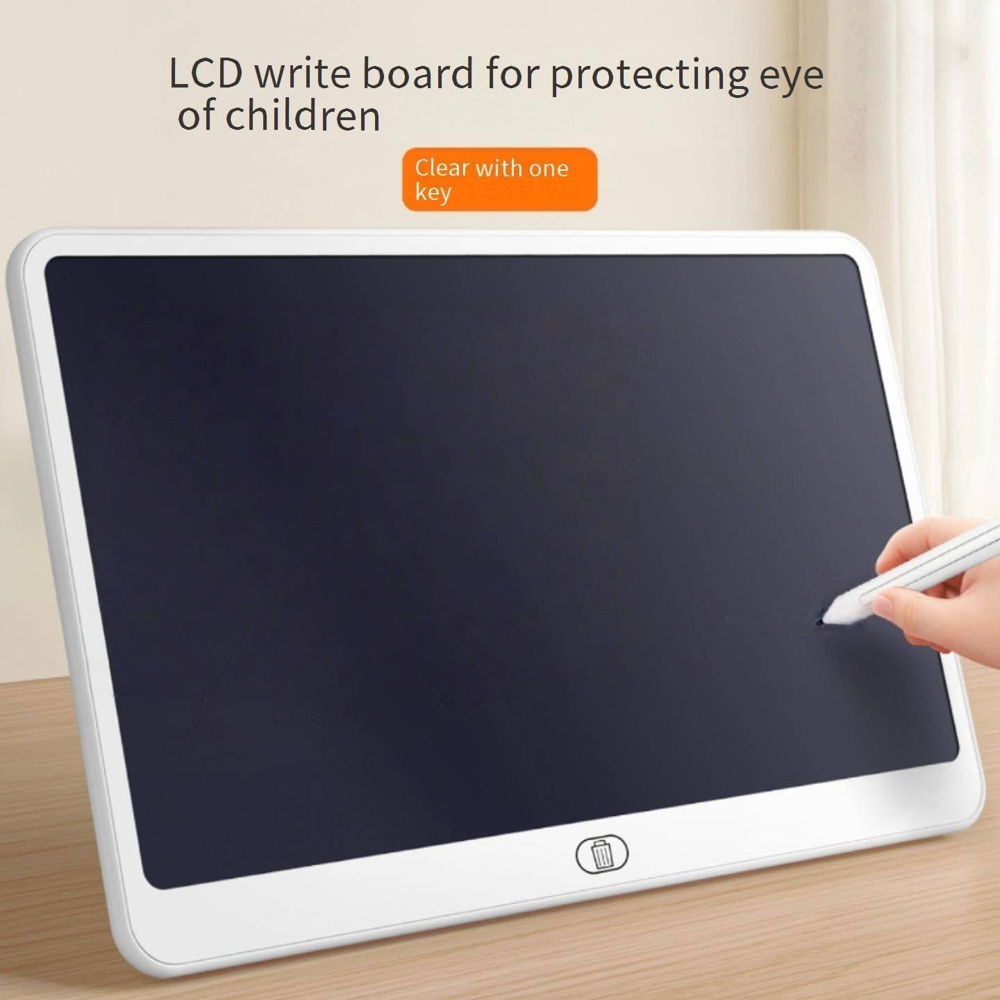 Tablette graphique LCD réutilisable pour enfants : 8,5/11/13/16 pouces, bloc-notes agréable pour les yeux, planche à dessin portable pour tout-petits et adultes