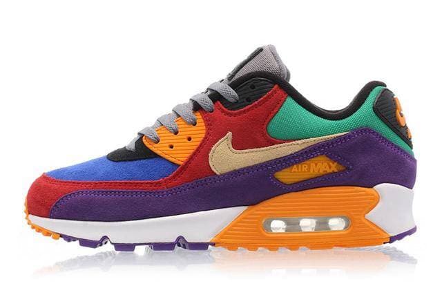 2023 Sports 90 Panneau Couleur 20% Chaussures de course à coussin d'air en cuir 36-46