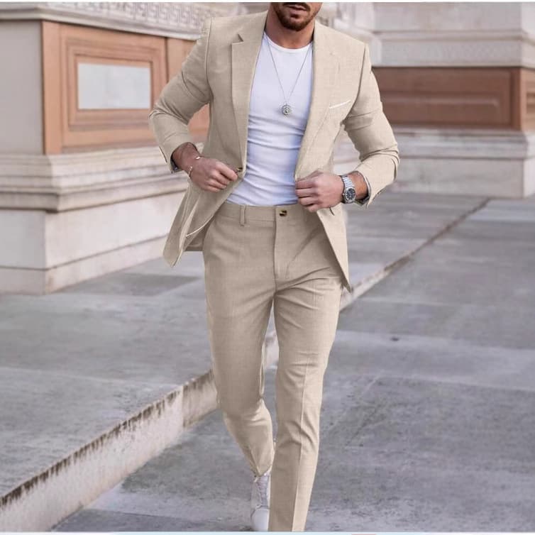 Men's Clothing Casual Loose Lapel Suits