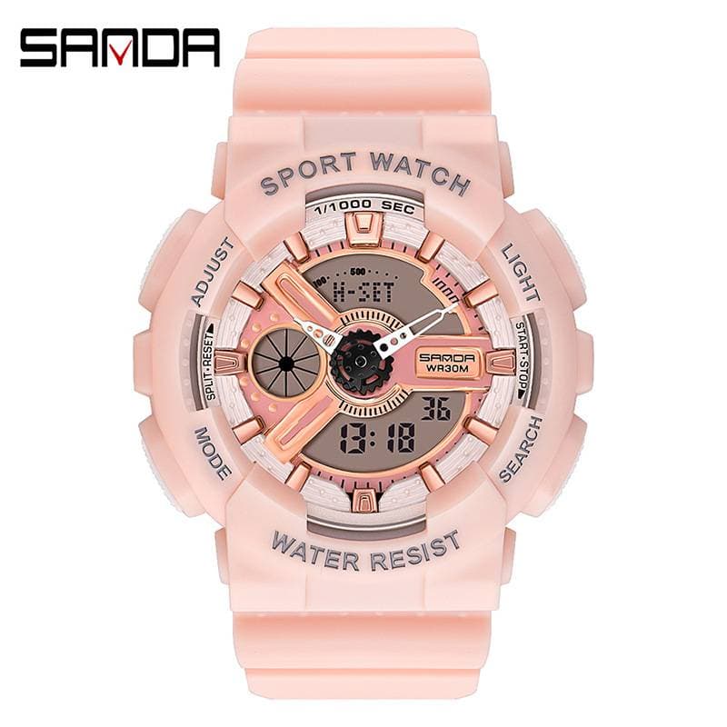 Men's Watch Alarm Clock Sports Electronic Watch Men's Junior High School Student Men's Watch Net Celebrity Women's Watch