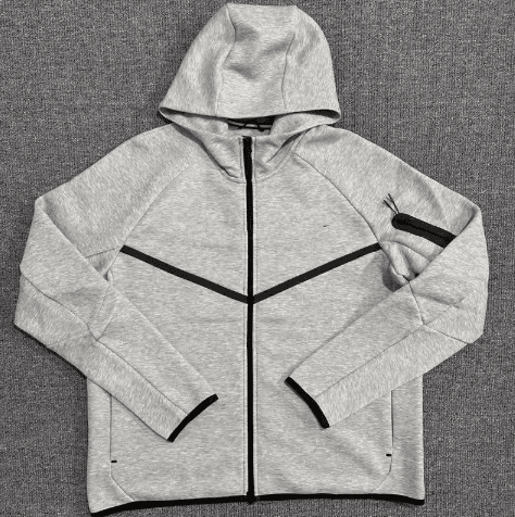 Ensemble de survêtement Nike Tech Fleece pour homme, sweat à capuche zippé et pantalon de jogging, 2 pièces, sport et loisirs.