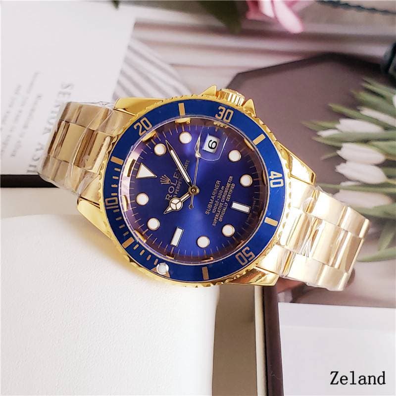 Yacht-Master Montre pour Homme Goût Premium Bracelet en métal Style Classique Travailleur d'affaires Mouvement à Quartz Socialisateur Diamètre 40