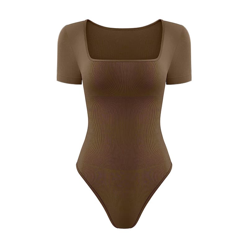 Women's clothing Seamless One-piece Yoga Wear Casual Sports Jumpsuit Threaded Waist Elastic Shapewear Bodysuit