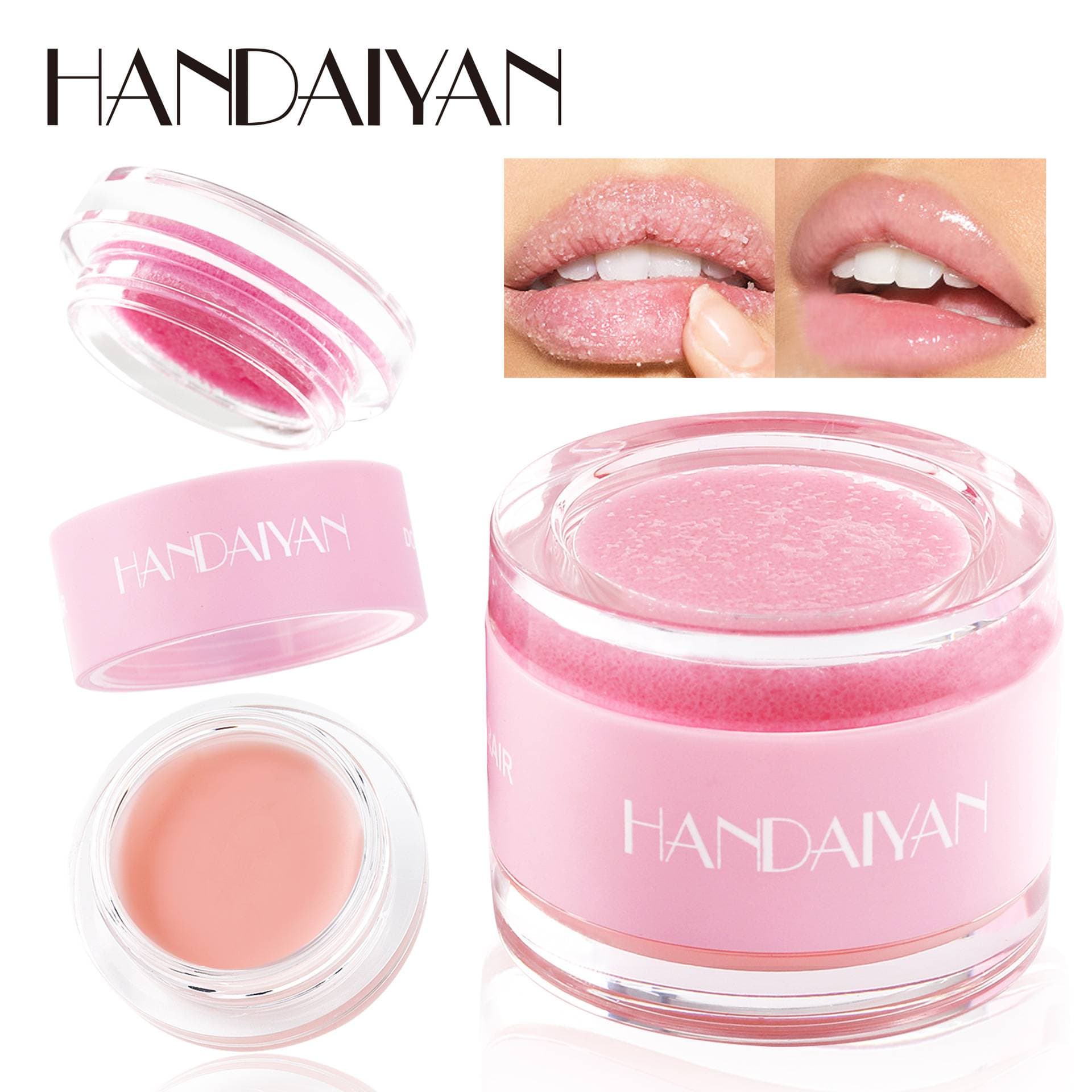 Scrub Lip Mask 2-in-1 Lip Balm Repair Exfoliating Exfoliating Lip Scrub