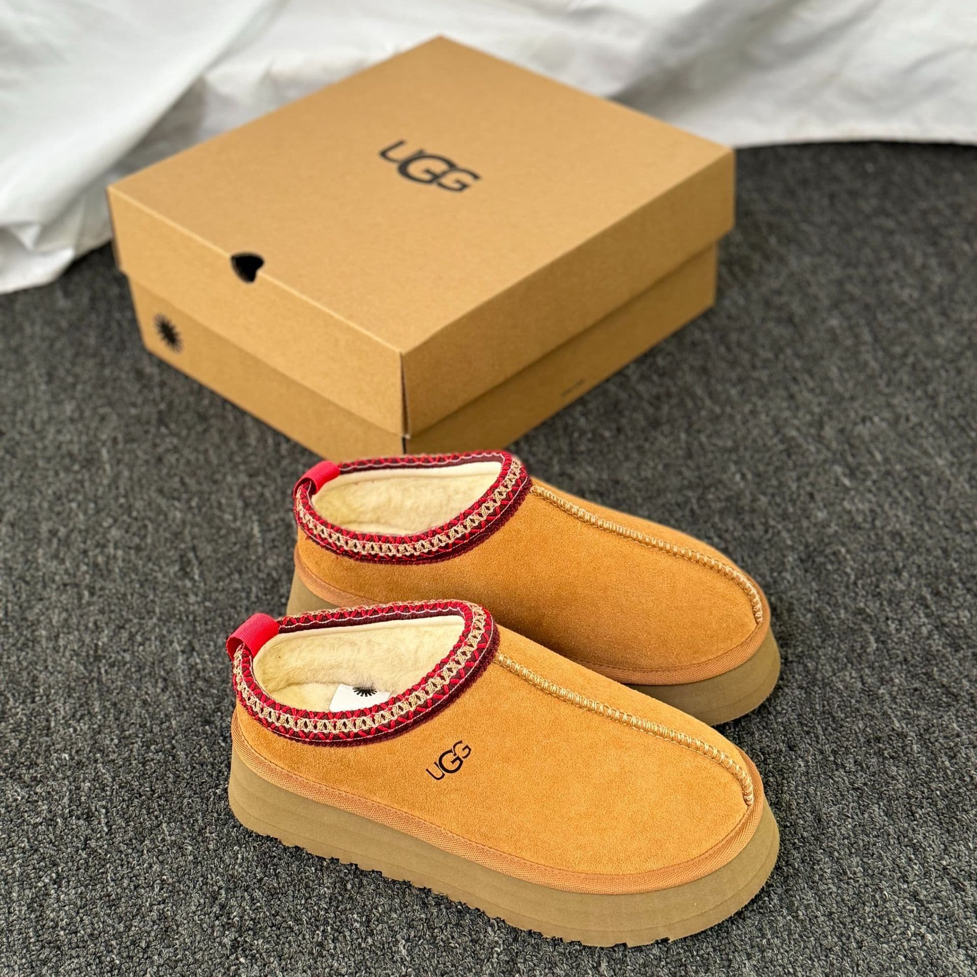 Bottes de neige Ugg Tatz Celebrity's Same en cuir véritable, nouvelles bottes de neige pour couple avec bout renforcé, chaussures en coton polyvale