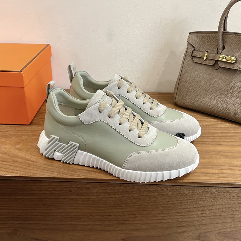 H Brand 2026 Début Printemps Nouvelles Baskets à lacets en cuir véritable pour hommes et femmes, chaussures de course plates et polyvalentes