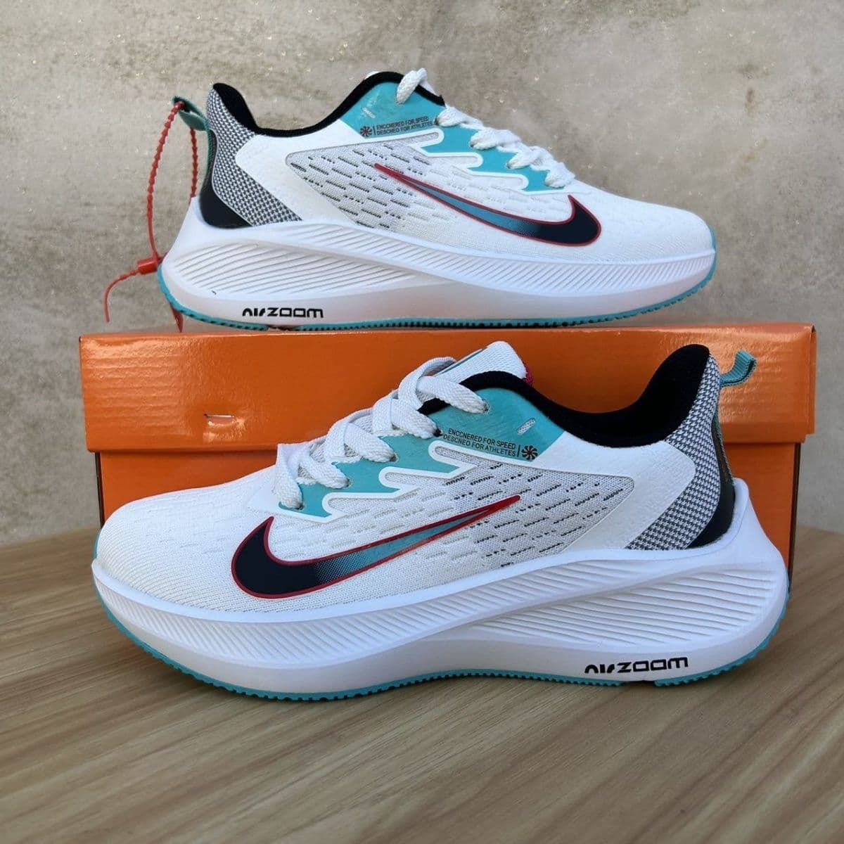 Chaussures de sport légères Lunar New W7 Pegasus, ultra légères et respirantes, pour homme et femme