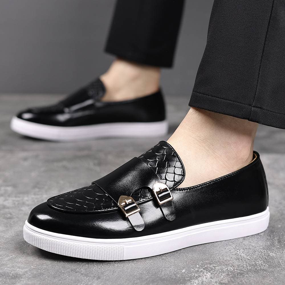 Men's Shoes Men's British Style Casual Shoes – Wide Width Oxfords (Non-Slip & Breathable)
