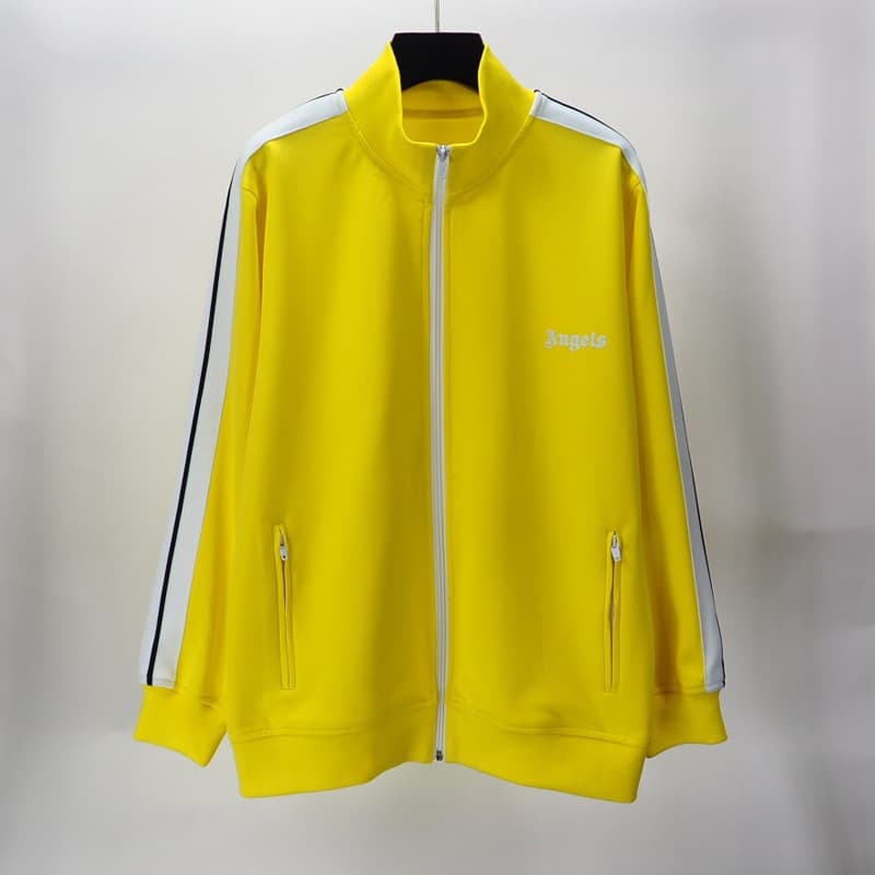 Veste de sport à rayures arc-en-ciel avec fermeture éclair et palmier, uniforme scolaire pour homme, nouvelle version 2025