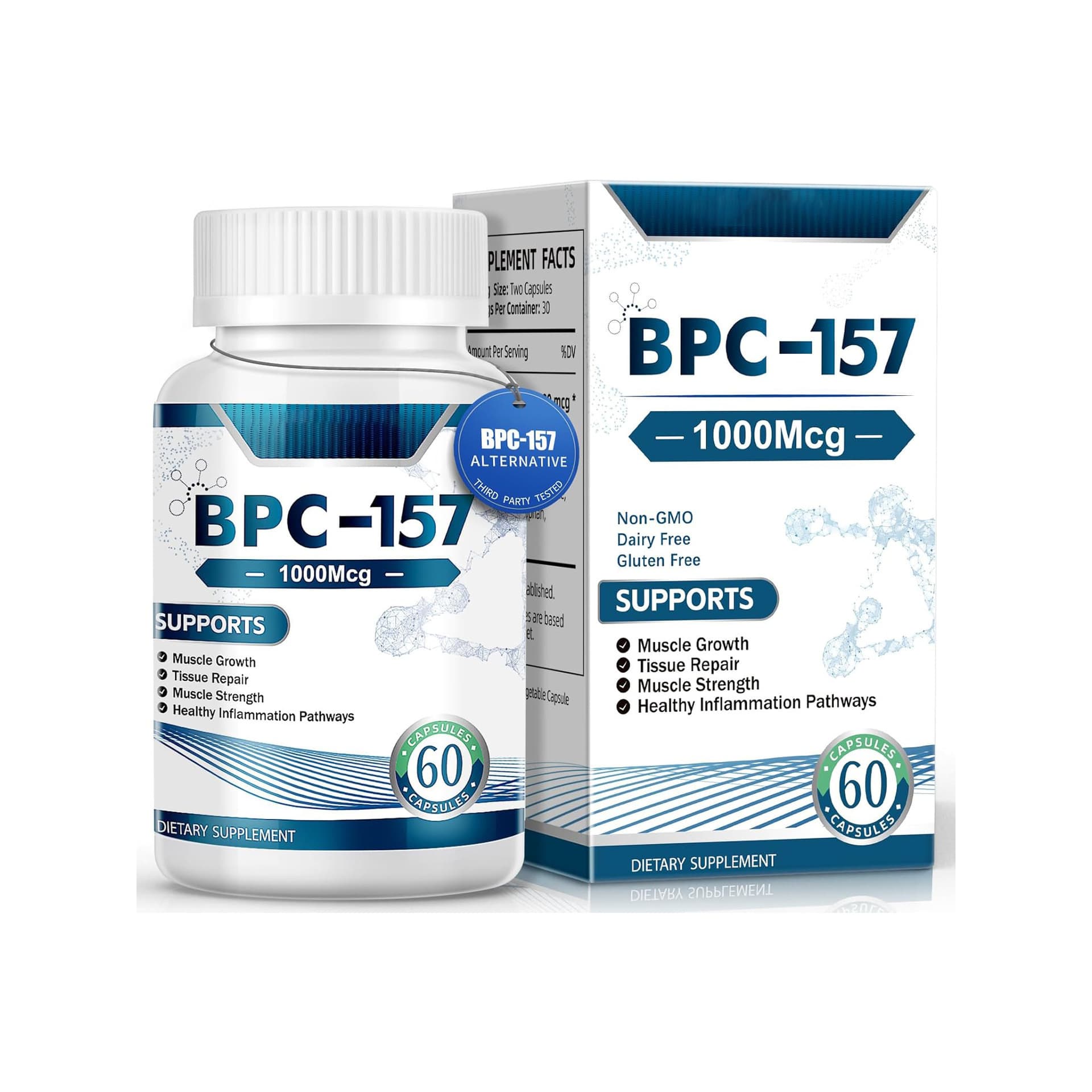 BPC-157 Multi-amino Acid Capsules To Support Muscle Growth And Recovery