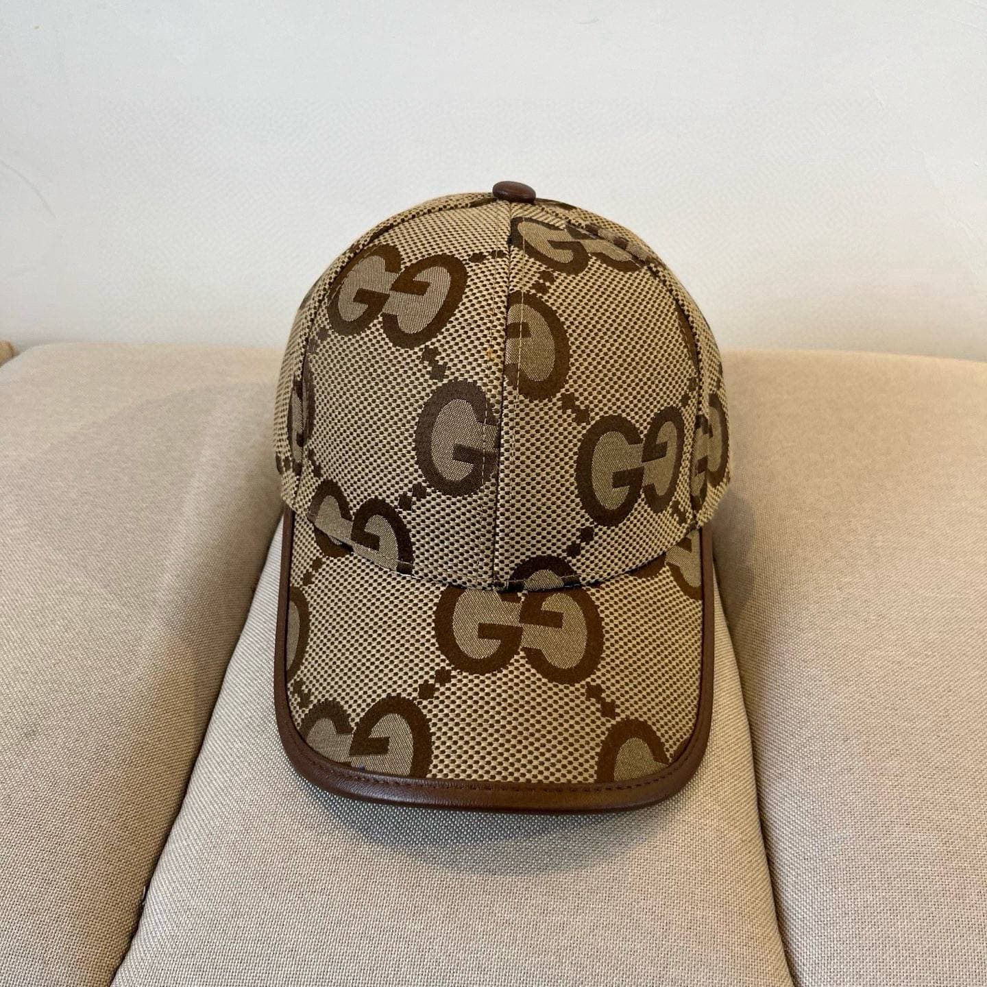 【VENTE CHAUDE】Casquette de baseball classique en coton avec impression double G pour hommes et femmes, avec les mêmes modèles de couple, protec