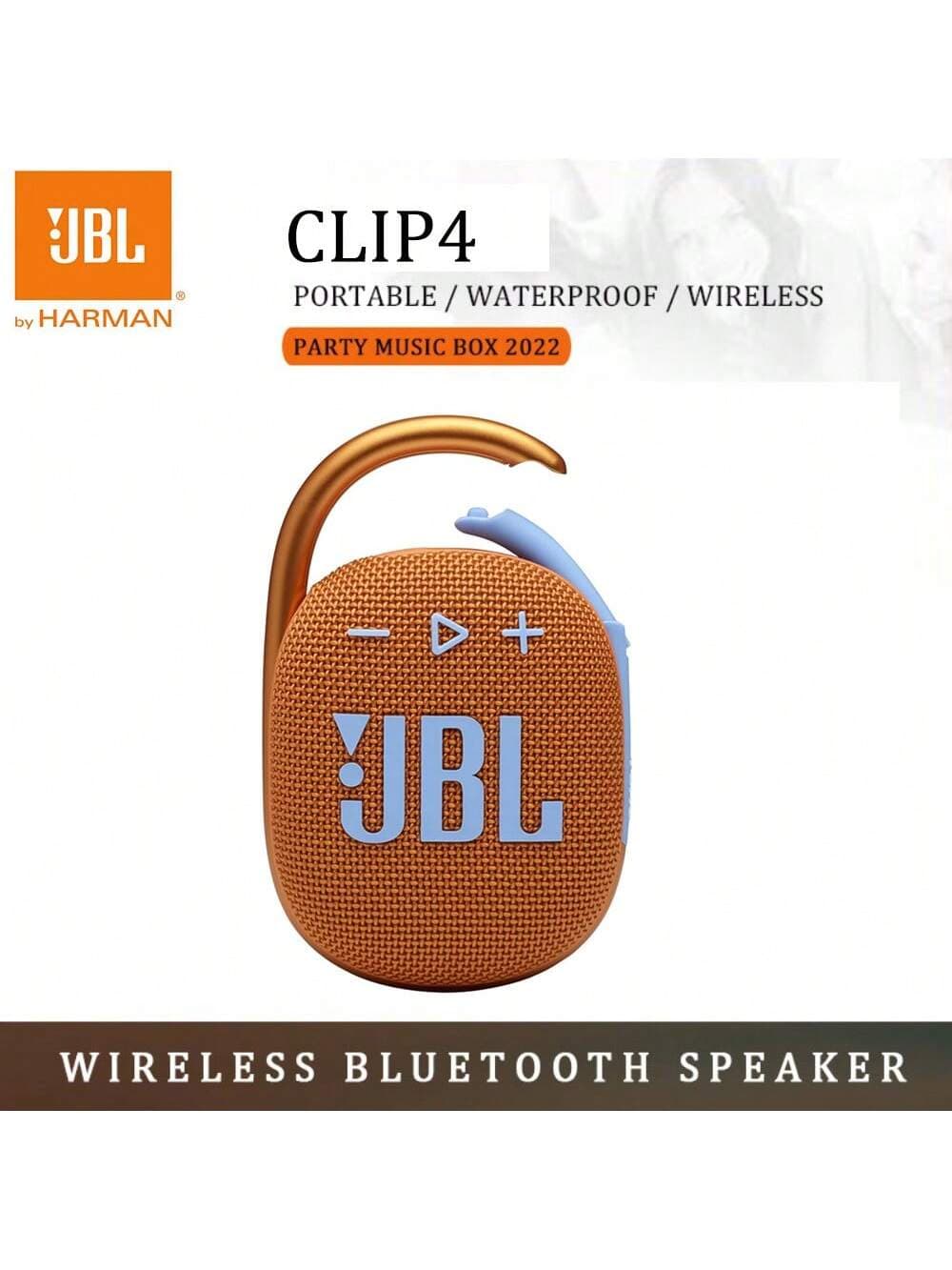 Enceinte Bluetooth JBL CLIP 4 étanche IP67 / 10 heures d'autonomie - Mini enceinte sans fil portable idéale pour les voyages et les activités de p