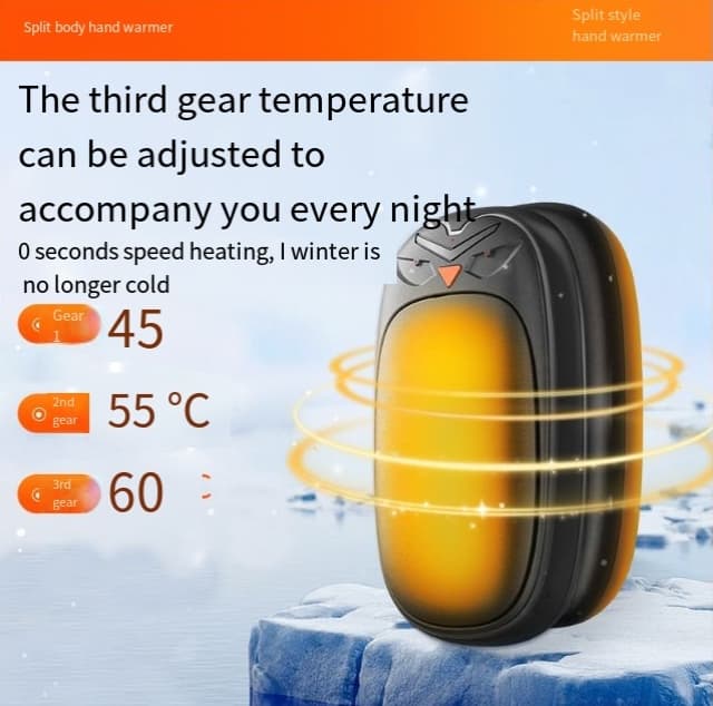 combined hand warmer mobile power two in one double sided heating hand warmer mini portable warm baby