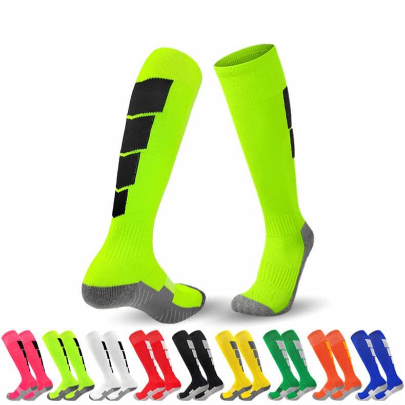 Adult Soccer Socks, Over The Knee Socks, Thickened Terry Cloth Soles, Student Sports Socks, Children's Non Slip Socks.
