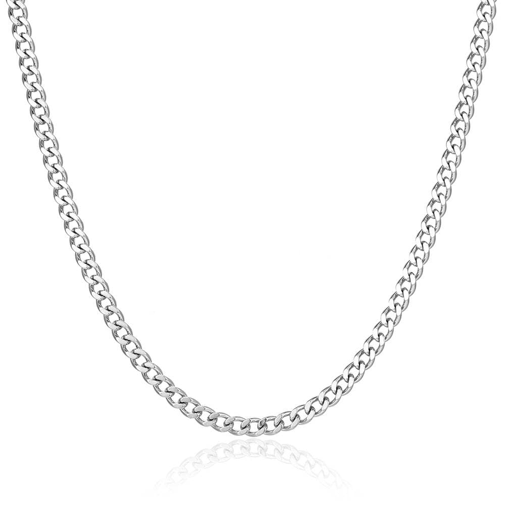 Collier IMI Basic pour hommes et femmes, accessoires de niche simples, style hip-hop cubain, chaîne en acier titane cool