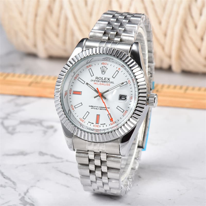 Montre à Quartz décontractée pour hommes, tendance populaire, polyvalente, étanche, calendrier, bracelet en acier