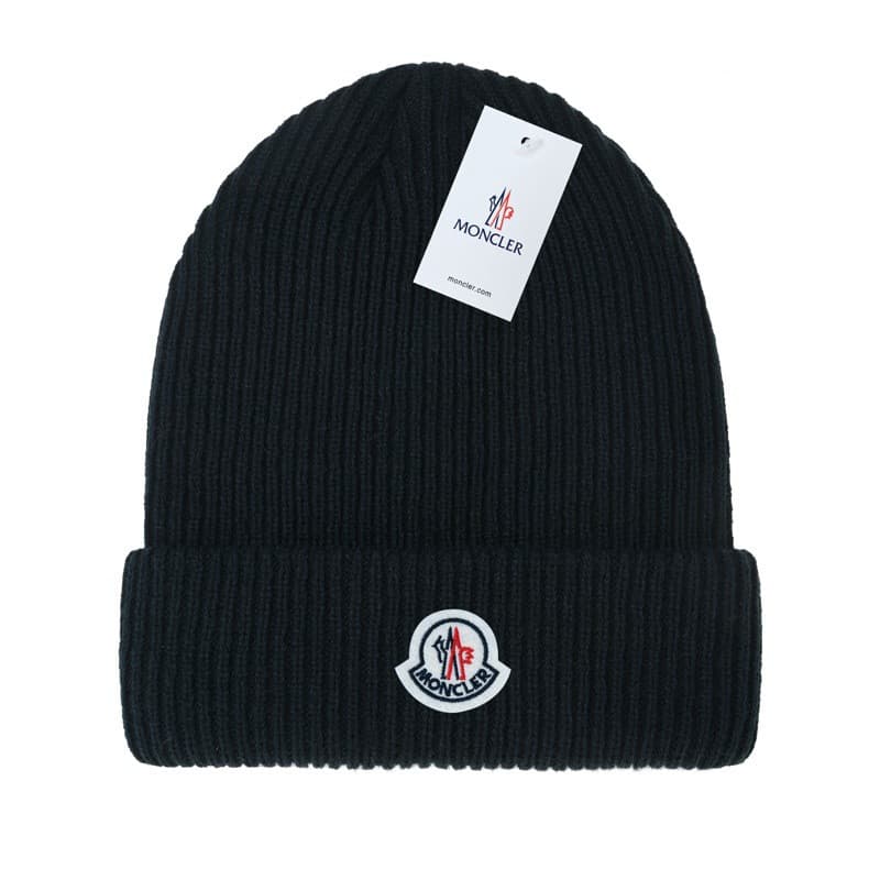 Chapeau d'hiver humain noir ajouter de la fourrure bonnets chauds chapeau Baggy Skullies chapeau tricoté pour hommes femmes bonnets de sport de Ski