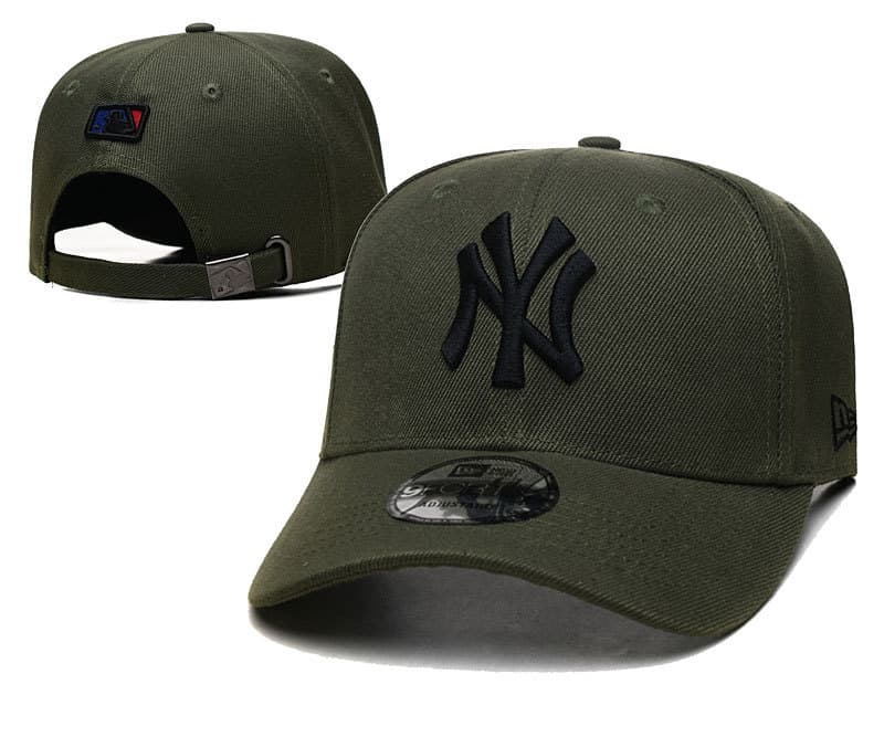 Casquette unisexe transfrontalière, grand logo, visière rigide, broderie, style sport décontracté NY, commerce extérieur