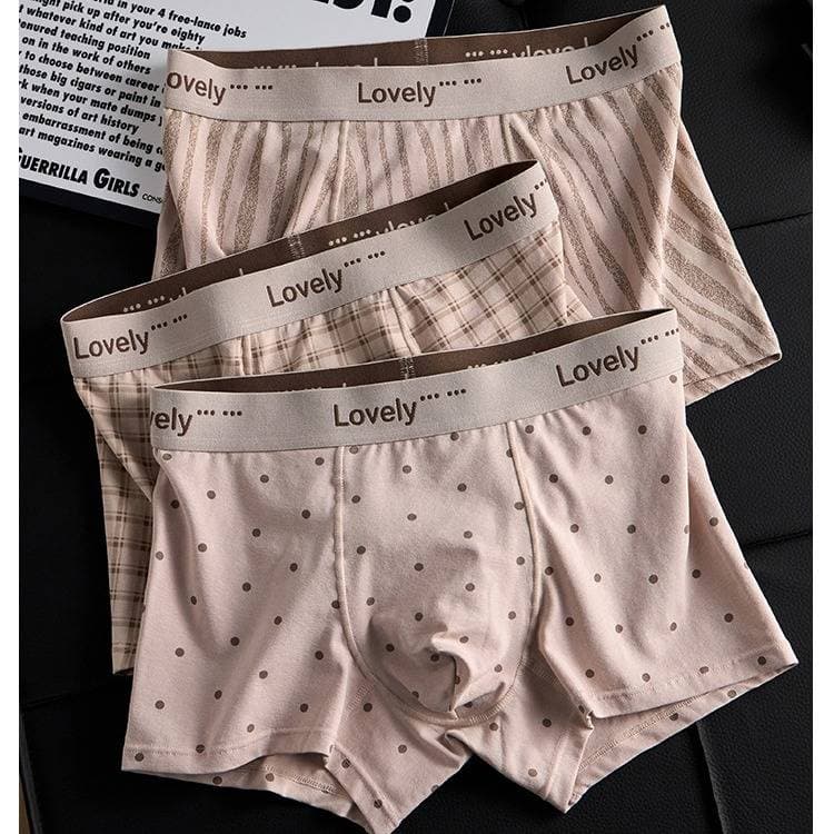 Men's Cotton Zebra Print Boxer Briefs - Breathable, Anti-Bacterial, Mid-Rise Underwear For Big & Tall Sizes (L-4xl)