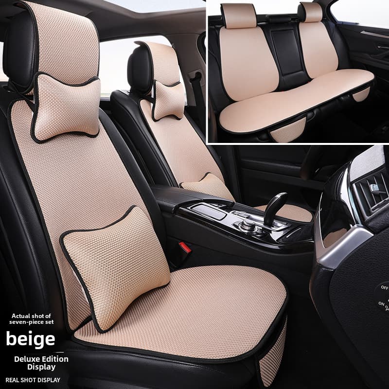 Summer new ice silk car seat small waist general breathable anti-slip wear-resistant