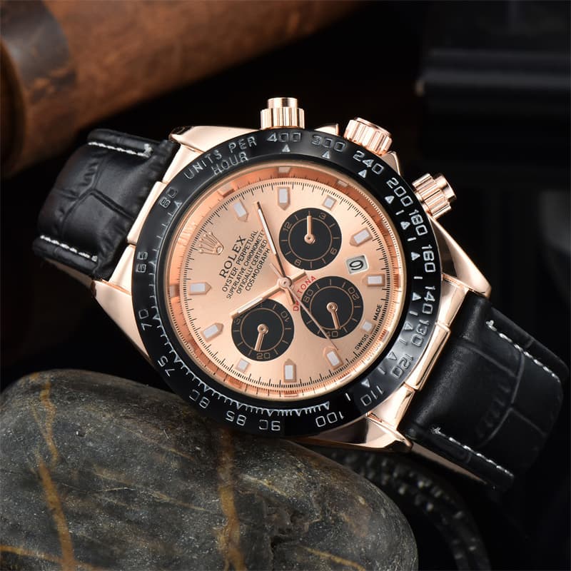 Montres d'affaires décontractées pour hommes, montre à Quartz avec ceinture Daytona, offre spéciale, 2024