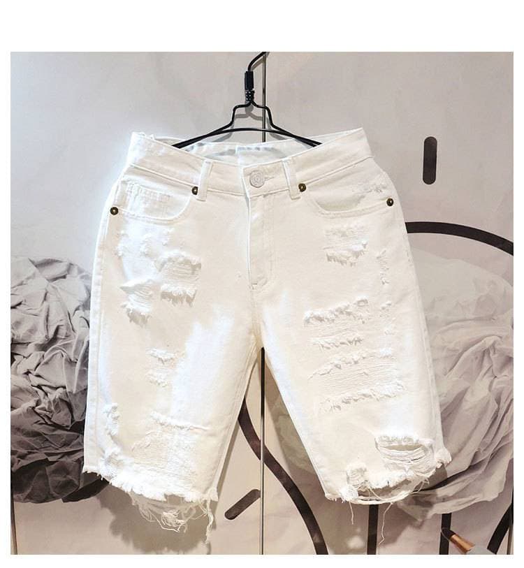 Men's Clothing Shorts Men's Straight Large Size Loose Casual Youth Five Point Pants