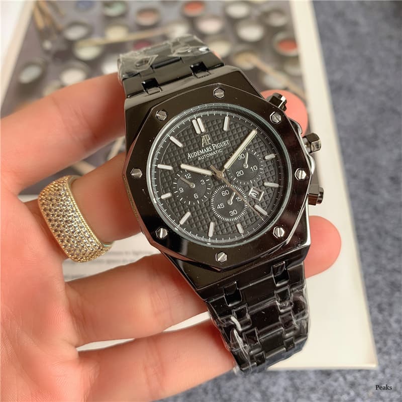 Montre multifonctions à plusieurs cadrans avec calendrier et fonction luminescente, marque suisse ancienne Audemars Piguet, montre tendance pour hom