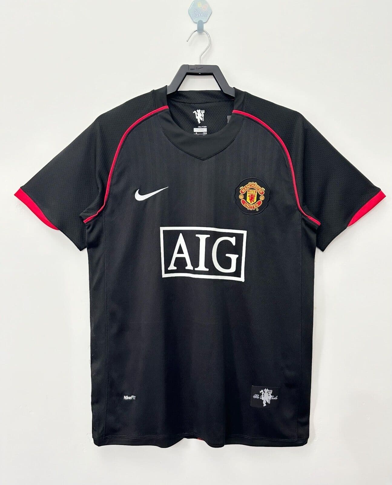 Adult Mens 2008 Retro Manchester-united Soccer jersey Shirt