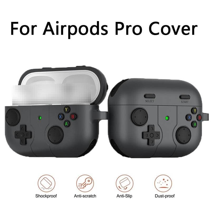 3D Cute Cartoon Game Controller Silicone Shockproof Earphone Case For IPhone AirPods 4 3 Shell Accessories For Air Pods Pro