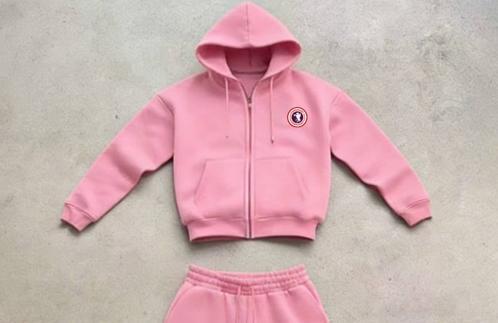 Ensemble sweat à capuche et jogging streetwear homme 2026 - Pull oversize imprimé, tenue décontractée