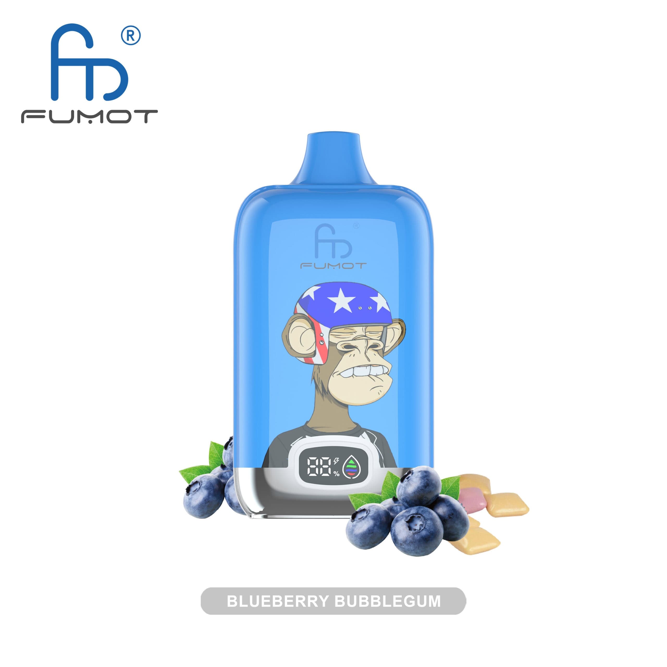 1 Fumot Digital Box 12000 bouffées Vape jetable 2% de nicotine (Entrepôt UE)