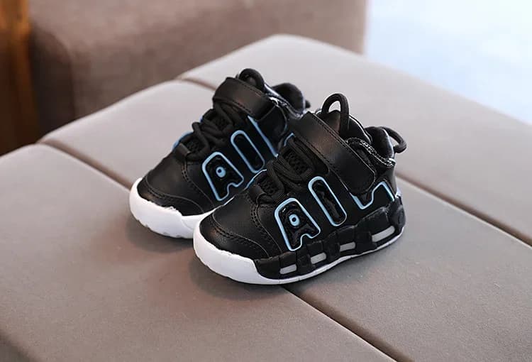 New Kids Big AIR Sneakers Non Slip Soft Sole Baby First Walkers Years Old Trendy Toddler Shoes
