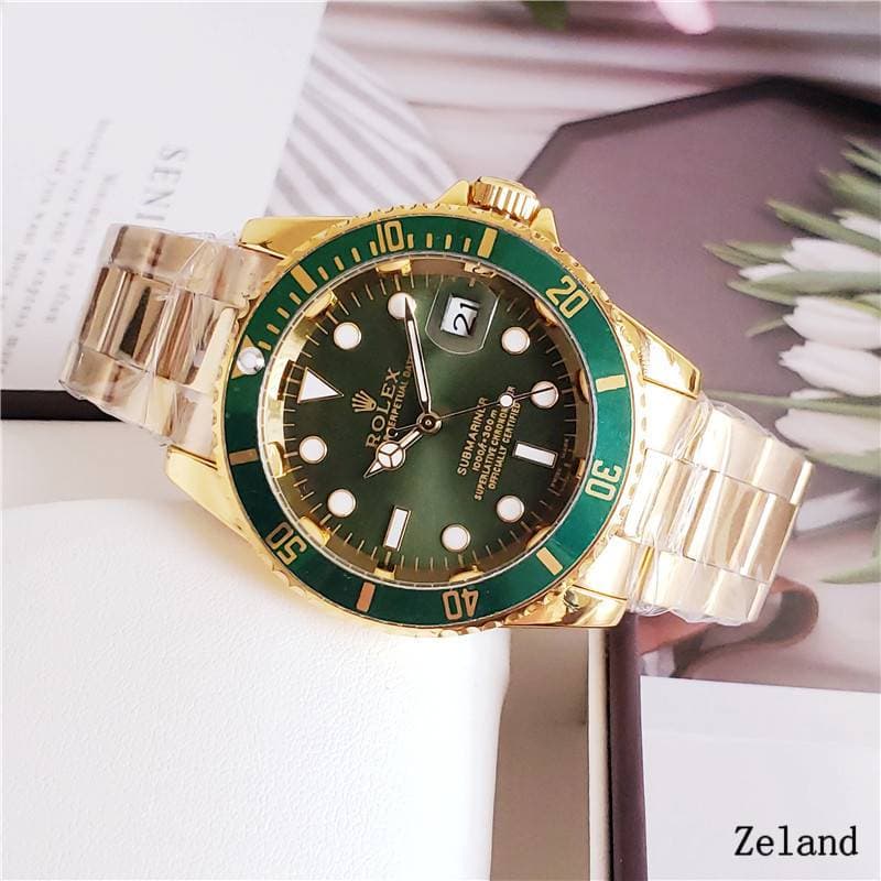 Yacht-Master Montre pour Homme Goût Premium Bracelet en métal Style Classique Travailleur d'affaires Mouvement à Quartz Socialisateur Diamètre 40