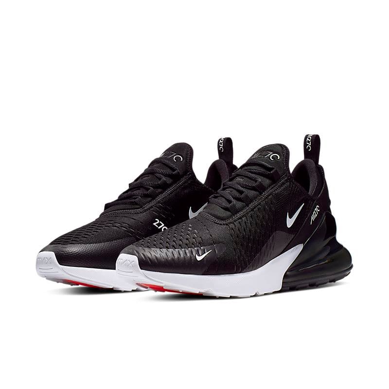 Chaussures de sport Air Max 270s pour hommes et femmes, en mesh, pour la course et l'extérieur.