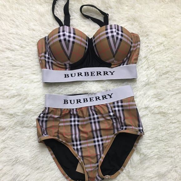 Maillot de bain bikini imprimé à armatures et portefeuille rigide